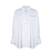 odbo 設計感小眾 白色襯衫  2022年新款 女