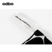 【商场同款】odbo/欧迪比欧潮牌街头潮袜全棉中筒袜袜子女春ins潮