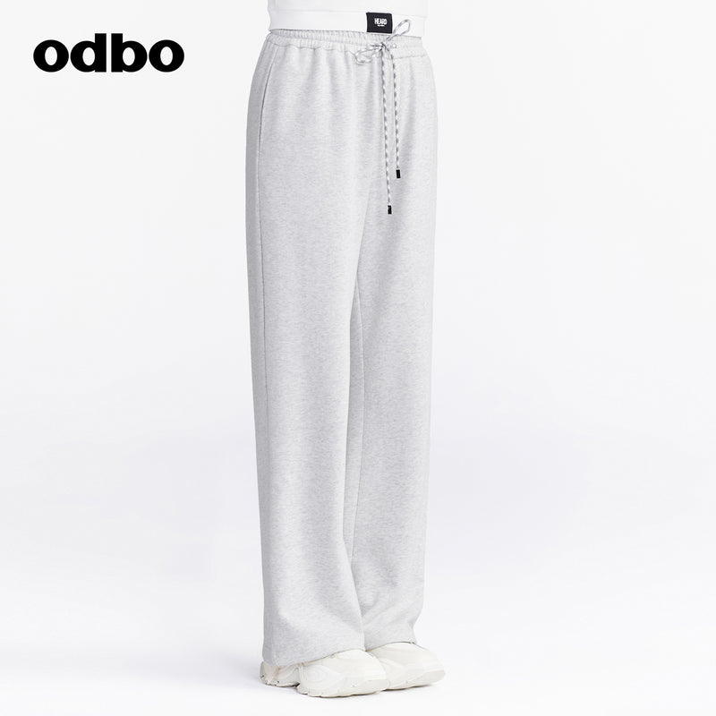 Odbo/歐迪比歐heard by odbo原創品牌休閒闊腿褲長褲女士褲子