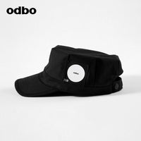 【商場同款】odbo/歐迪比歐時尚鴨舌帽女防曬防紫外線太陽帽子