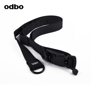 【商場同款】odbo/歐迪比歐男女機能風磁吸卡扣式編織腰帶