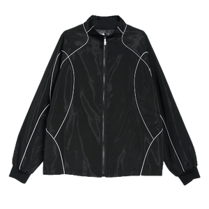Odbo/歐迪比歐專櫃同款設計師2022春男反光潮夾克外套