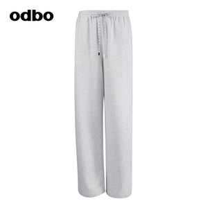 Odbo/歐迪比歐heard by odbo原創品牌休閒闊腿褲長褲女士褲子