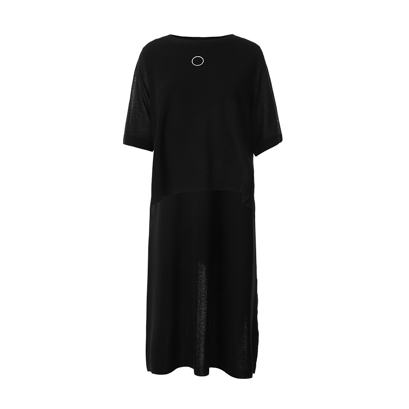 【商場同款】odbo/歐迪比歐夏季2022年新款時尚設計感毛針織衫女